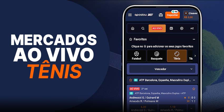 Melhores mercados para apostar ao vivo: tênis