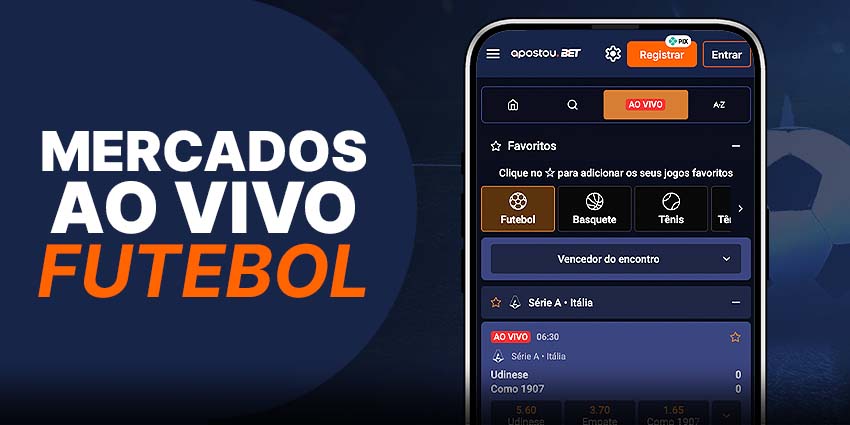 Melhores mercados para apostar ao vivo: futebol